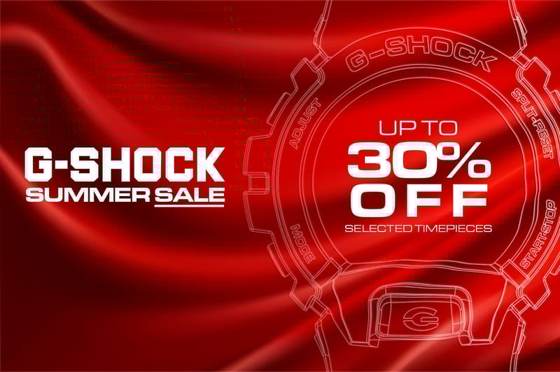 G-SHOCK.CO.UK Summer Sale