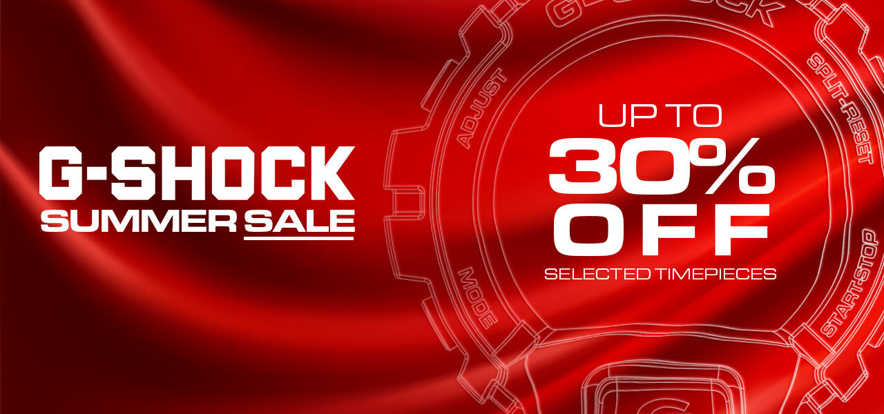G-SHOCK.CO.UK Summer Sale