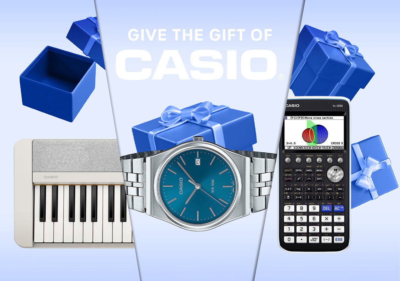Give the gift of Casio