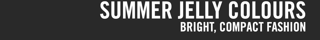 SUMMER JELLY COLOURS