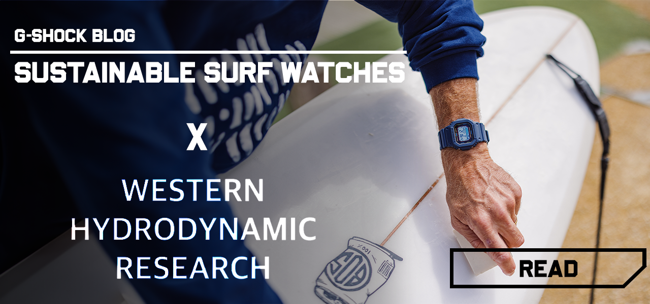 Sustainable surf watches blog post
