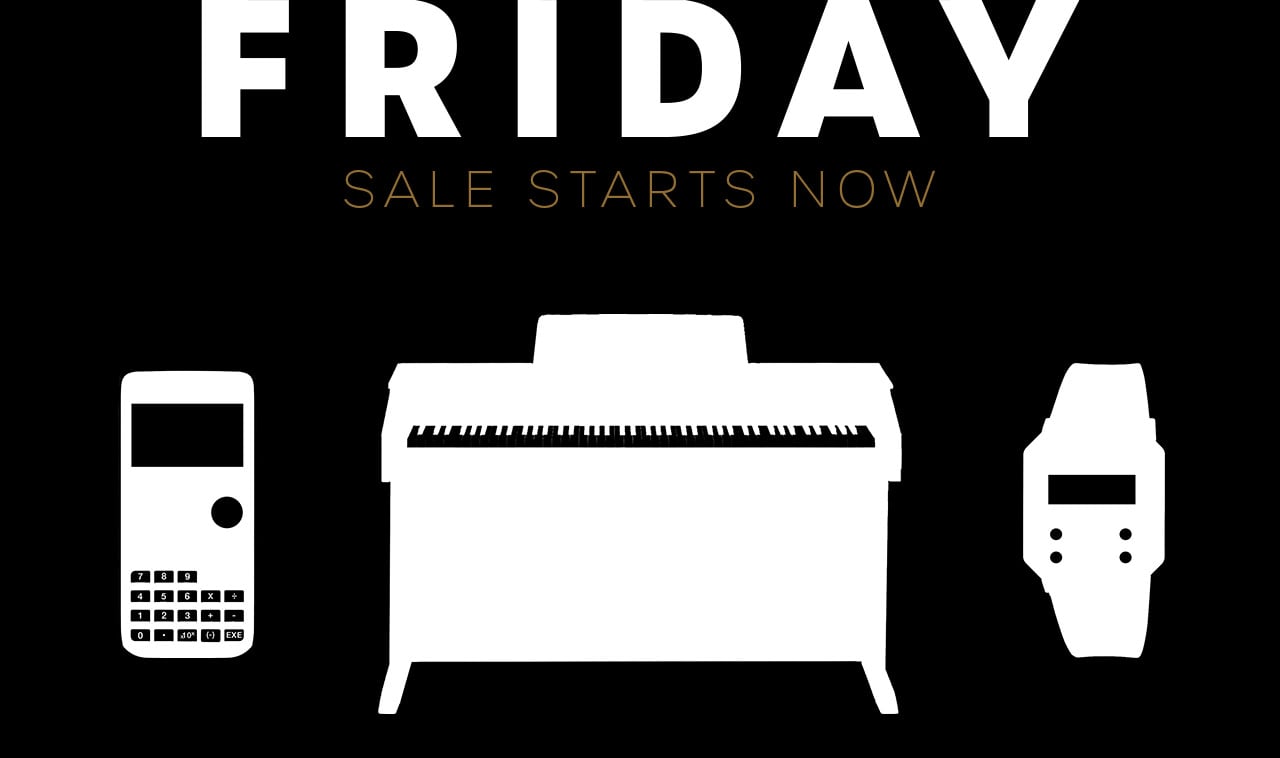 Casio | Black Friday Sale Starts Now