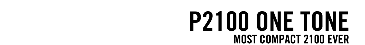 P2100 ONE TONE COLLECTION