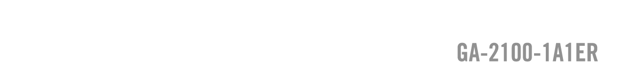 The Original 2100 | GA-2100-1AER