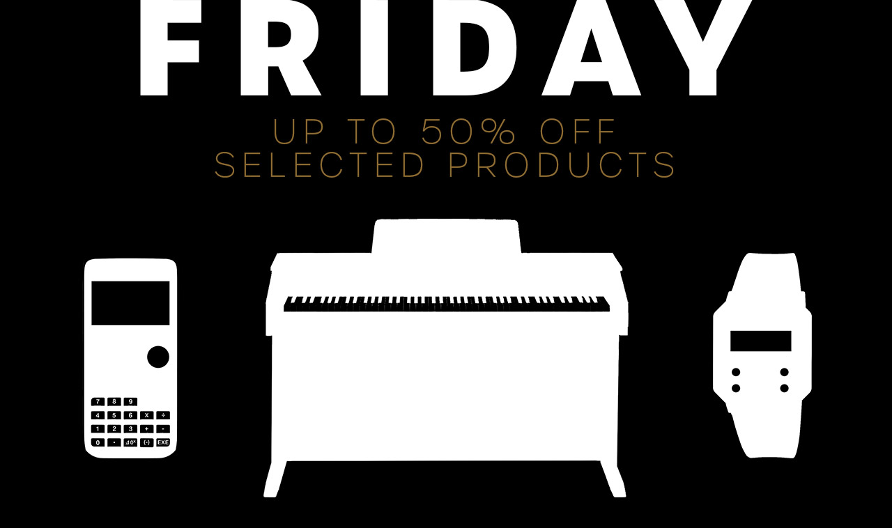 Casio | Black Friday Sale Starts Now