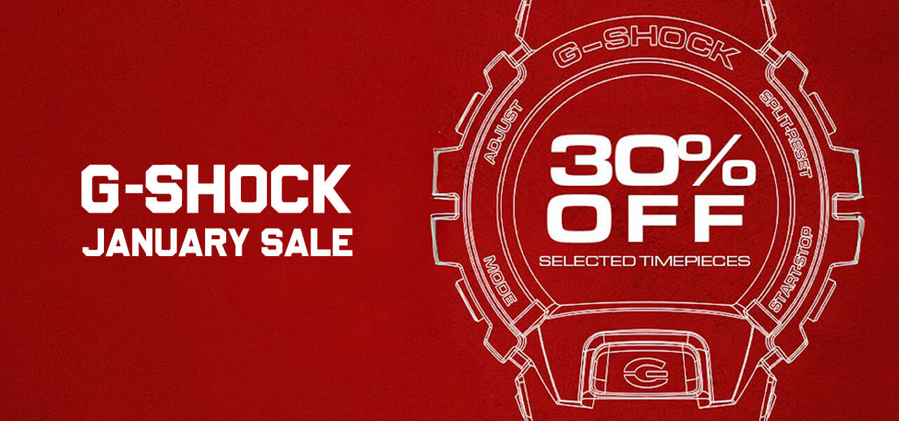 G-SHOCK January Sale