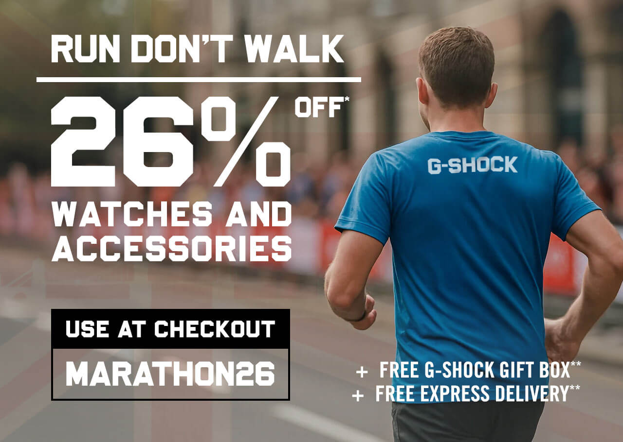 Use MARATHON26 at checkout