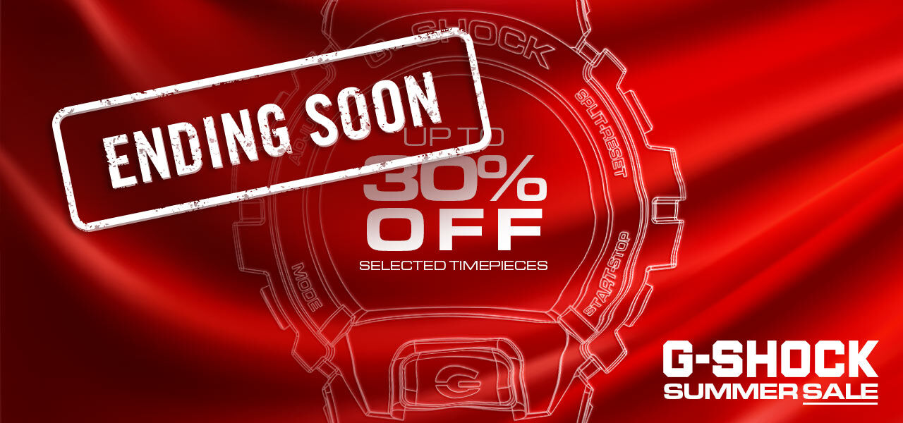 G-SHOCK.CO.UK Summer Sale