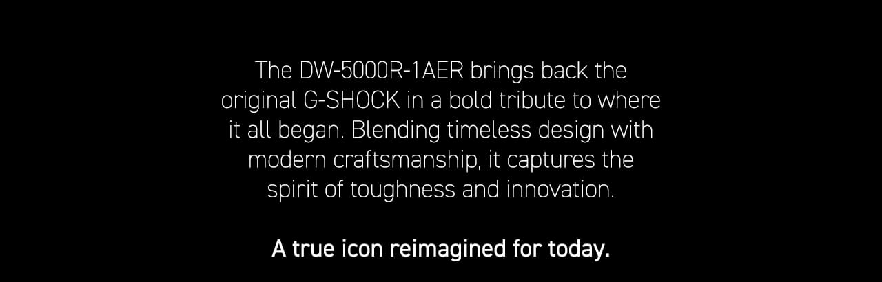 A true icon reimagined for today.