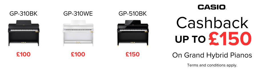 Casio Grand Hybrid Cashback - Get Up to £150 cashback on your Grand Hybrid purchase